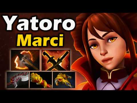 Видео: Яторо на Марси, Бьет рекорды Винрейта! - Yatoro Marci 7.37 ДОТА 2