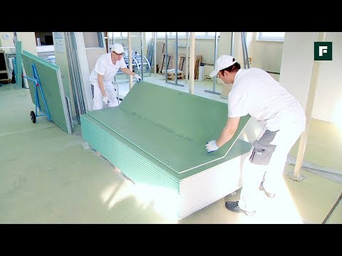 Видео: Монтаж перегородок из гипсокартона. Мастер-класс // FORUMHOUSE
