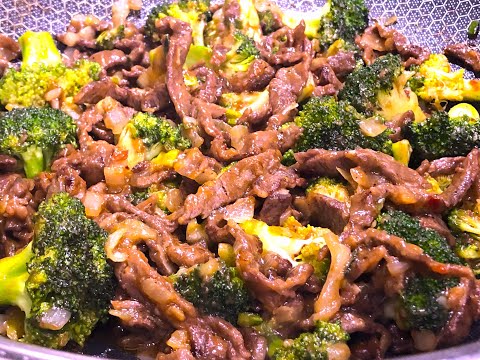 Видео: Отменное  Мясо   с Брокколи,  Вкуснейший Быстрый Ужин за минуты.