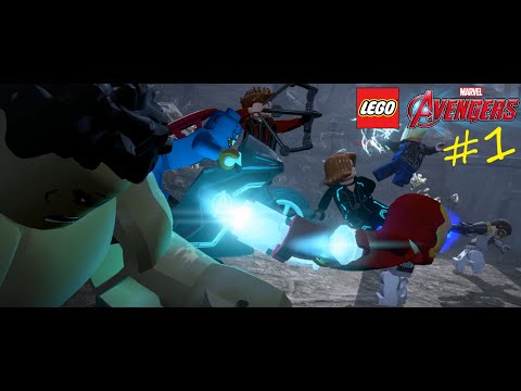 Видео: Прохождение Lego Marvel's Avengers - часть 1 | Штурм на базу ГИДРЫ!!!
