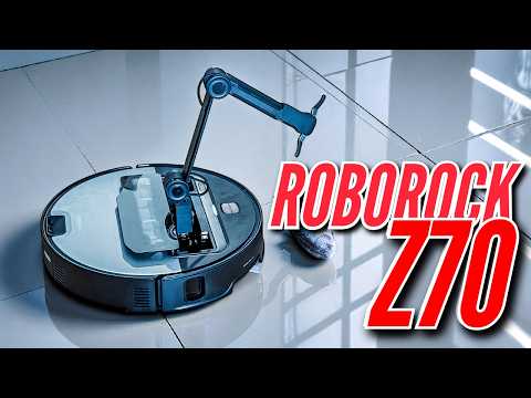 Видео: УБИРАЕТ НОСКИ, МОЕТ, СУШИТ, ДОРОГО. ROBOROCK Z70. Обзор