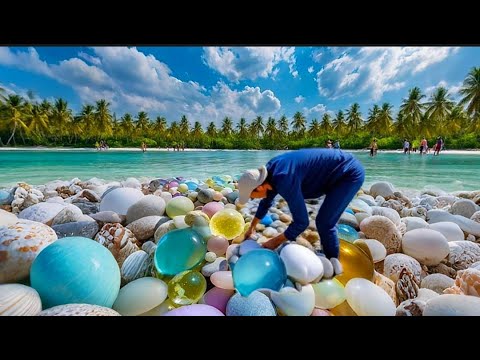 Видео: На дне озера должен быть вулкан со множеством огромных кристаллических колонн.