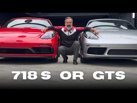 Видео: Модели Porsche 718 S и GTS соревнуются в моторных поединках