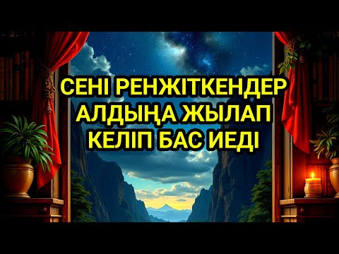 Видео: Саған жамандық жасаған адамдар алдыңа тізе бүгіп келеді