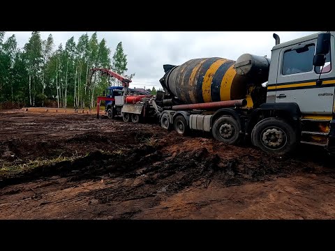 Видео: Трудности с заездом на объект