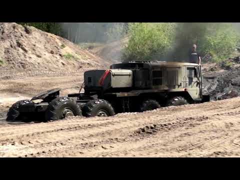 Видео: МаЗ 537Г на бездорожье MaZ 537G off road