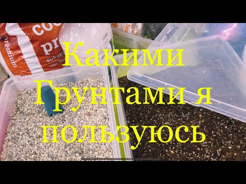 Видео: Грунты , которыми я пользуюсь  и их составляющие