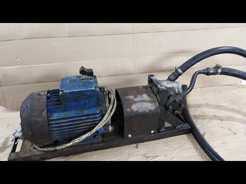 Видео: Насос для перекачки отработанного масла