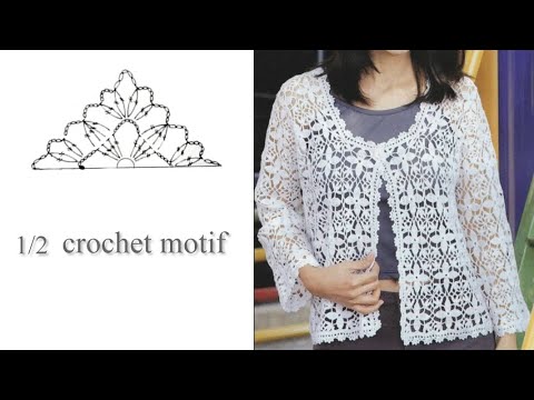 Видео: Половина мотива крючком