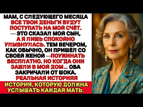 Видео: Мой сын пытался контролировать мои деньги. Но он и представить не мог, что я тихо подготовила…