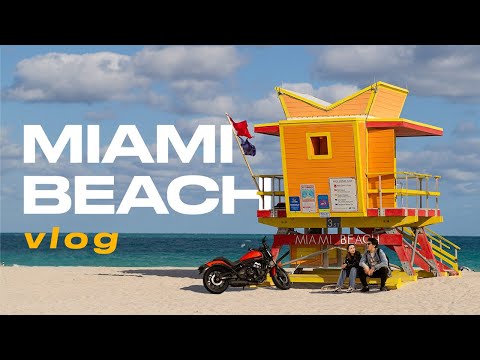 Видео: Miami beach. На мотоцикле до Майами Бич