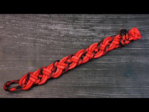 Видео: Браслет из паракорда Кельтский Шторм / Celtic Storm Paracord Bracelet