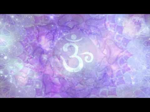Видео: Чакра Сахасрара янтра, звук ОМ, 21 цикл