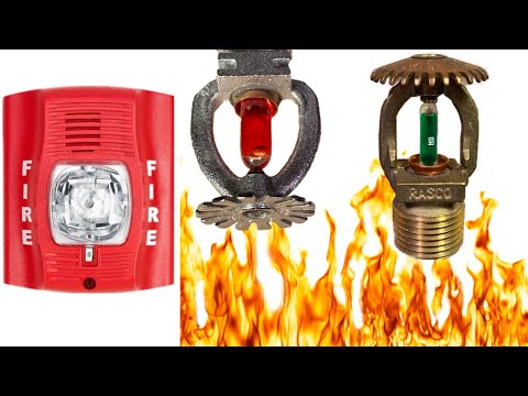 Видео: Включение пожарных спринклеров с помощью пожарной сигнализации