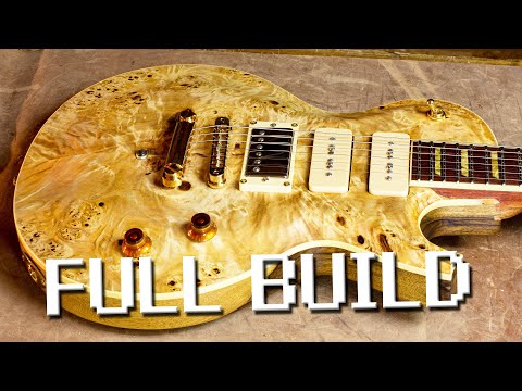 Видео: Я создаю еще одну ГИТАРУ в стиле LES PAUL с AMAZING Woods 🎸❤️