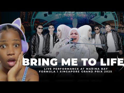Видео: EVANESCENCE — BRING ME TO LIFE, КАВЕР PUTRI ARIANI (КОНЦЕРТ F1 SINGAPORE) РЕАКЦИЯ