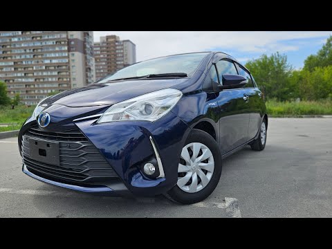 Видео: TOYOTA VITZ HYBRID 1.5л