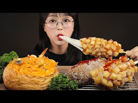 Видео: АСМР ЕДА Паста и хот-доги | ROSÉ PASTA & CORN DOGS MUKBANG