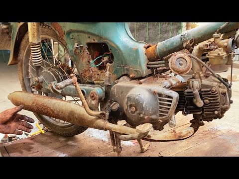 Видео: Восстановление полностью разрушенного автомобиля с точностью до миллиметра