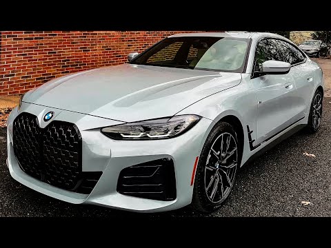 Видео: 2023 БМВ 4 серии - Детали интерьера и экстерьера (спортивный и привлекательный)