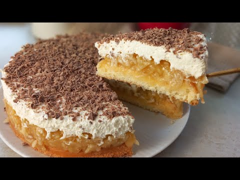 Видео: Великолепный Шведский Яблочный Пирог – сочный, кремовый & неотразимый!