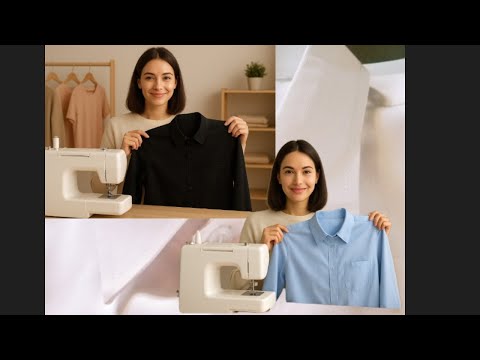 Видео: Как сшить рубашку хай-лоу и