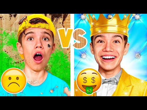 Видео: ОТПРАВИЛИ БОГАТОГО РЕБЕНКА В БЕДНУЮ СЕМЬЮ !