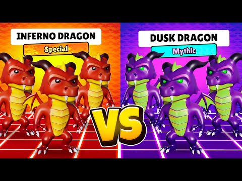 Видео: ИНФЕРНО против ДУСК ДРАКОНА в Stumble Guys!