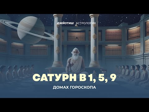 Видео: Сатурн в 1, 5, 9 домах гороскопа. Сатурн в домах Дхармы. Джйотиш астрология
