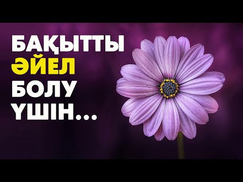 Видео: Әйел бақытты болу үшін не керек?  | #бақыт