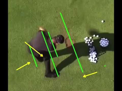 Видео: Анализ свинга Тайгера Вудса накладные расходы