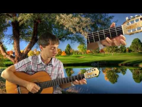 Видео: простая и красивая мелодия на гитаре (Secret Garden)