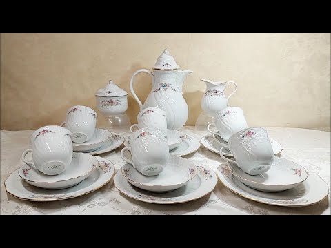 Видео: Всё о фарфоре. Чайный сервиз Pirken hammer Чехословакия