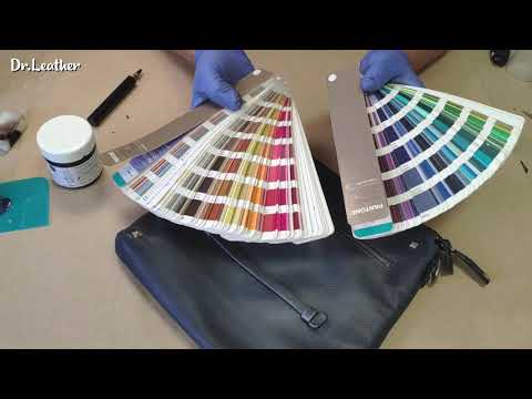 Видео: Покраска и восстановление кожаной сумки Valentino - Dr.Leather
