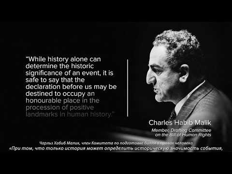 Видео: 70 лет Всеобщей декларации прав человека