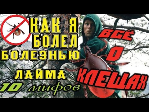 Видео: 10 МИФОВ О КЛЕЩАХ! Как я болел Лайма, как выкрутить, что переносят, как защититься и т.д.