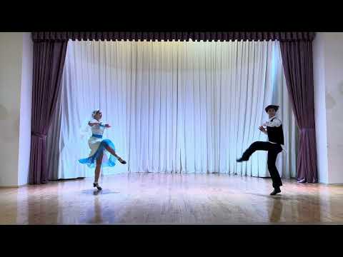 Видео: Дует: Дегтярева Вероніка та Волошин Леонід, "Єврейський танець"