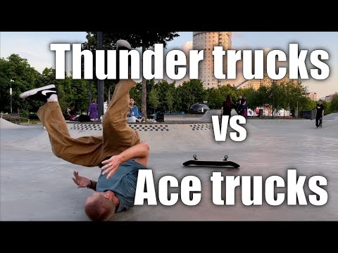 Видео: Какие подвески лучше? Ace или Thunder?