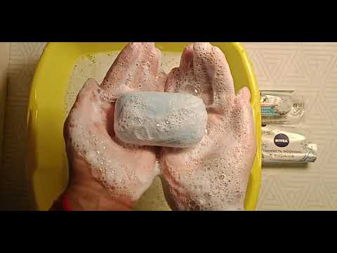 Видео: Мылим шикарное ароматное мыло/NIVEA и EXXE