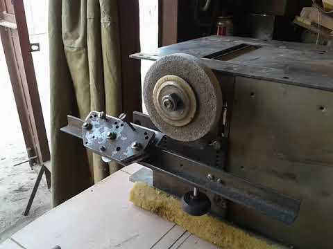 Видео: УБДН-2. Приспособление для заточки строгальных ножей./ Planer blade shapening tool.