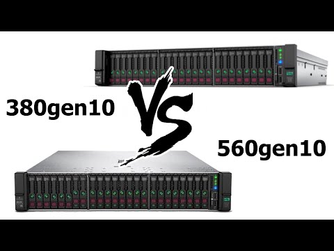 Видео: Битва титанов HP Proliant DL380gen10 VS HP Proliant DL560gen10