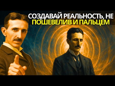 Видео: Как Тесла научил людей секрету создания всего — не двигая ни одним пальцем.