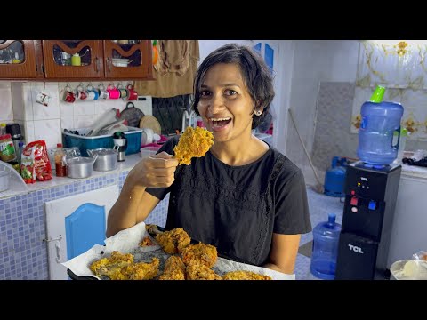 Видео: РЕЦЕПТ ЗОЛОТИСТОЙ ХРУСТЯЩЕЙ ЖАРЕНОЙ КУРИЦЫ | ДОМАШНИЙ #семья #домашний #жареныйкурица #fyp