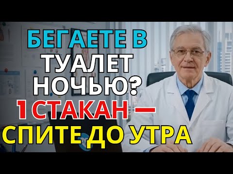 Видео: Почки скажут вам: всего 1 стакан перед сном и ночные походы в туалет исчезнут | ПАМЯТЬ И МОЗГ