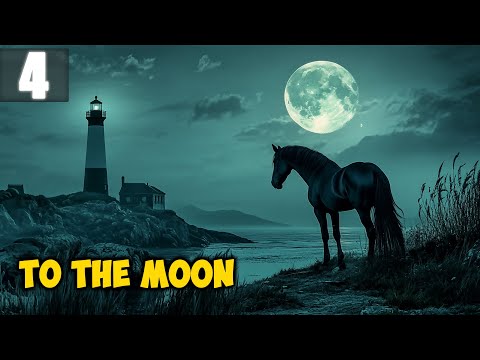 Видео: Маяк Лошади Кинотеатр To the Moon Прохождение Часть 4