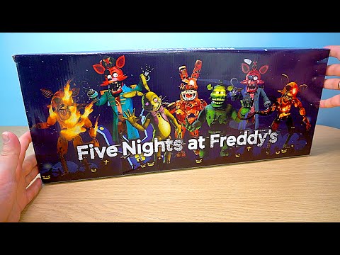 Видео: Фокси Пират а Мишка Фредди франкенштейн набор FNAF фигурки ФНАФ