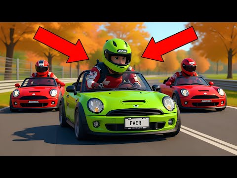 Видео: ЛЕГЕНДАРНЫЕ САЛКИ НА МИНИ-БОЛИДАХ! ЗЕЛЁНЫЙ ПРОТИВ КРАСНЫХ!