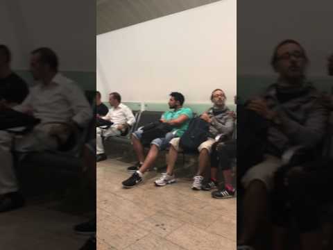 Видео: Паспортный контроль аэропорт аэропорт Бен-Гуриона/Passport control airport airport Ben-Gurion