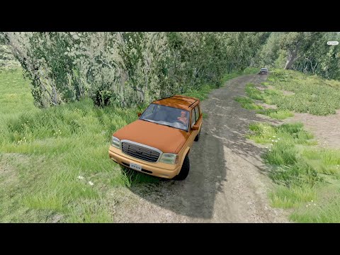 Видео: Я еду в лес за грибами в BeamNG.drive!