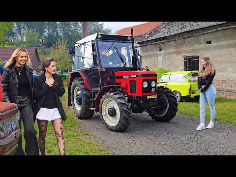 Видео: Старички в Лесу – Тракториада Велká Лозенице 🌲🔥
